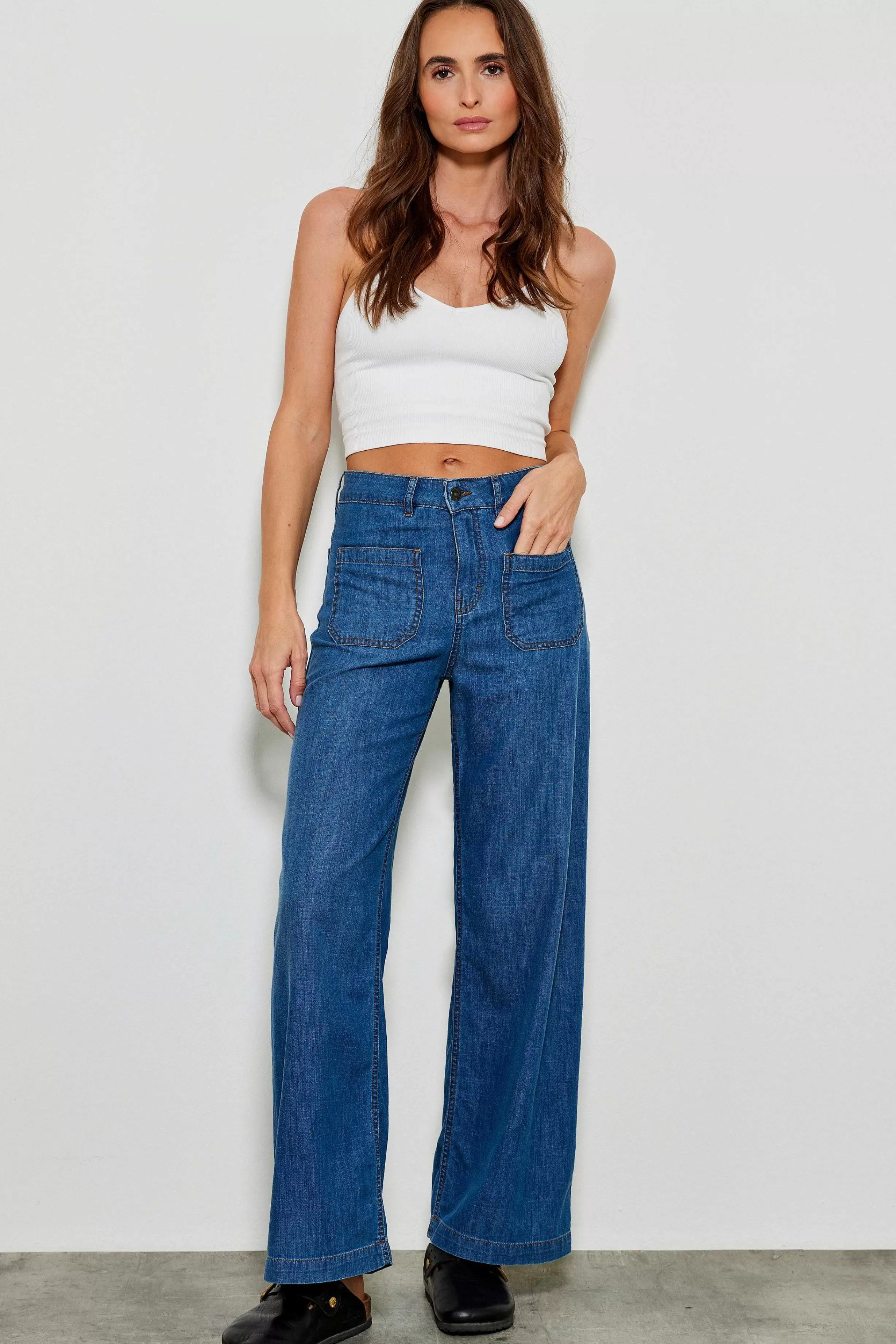 Five Jeans 657 Lucia Jeans Large Bla Shop